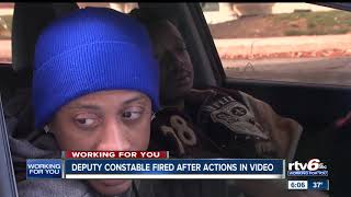 Deputy constable fired after actions in video