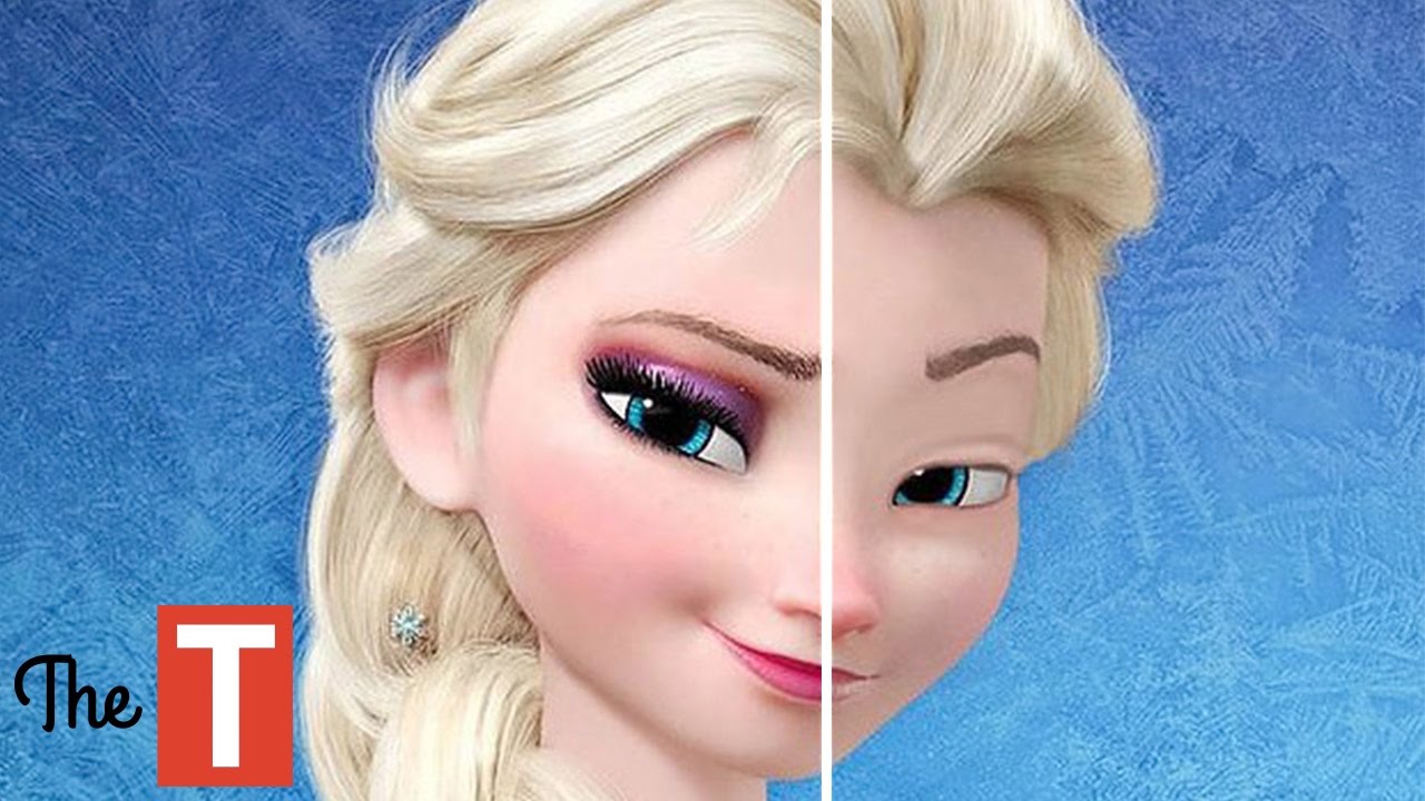 10 Disney Princesses Without Makeup YouTube