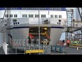 Arrival  embarkation brittany ferries mv armorique plymouth devon england 30th april 2022