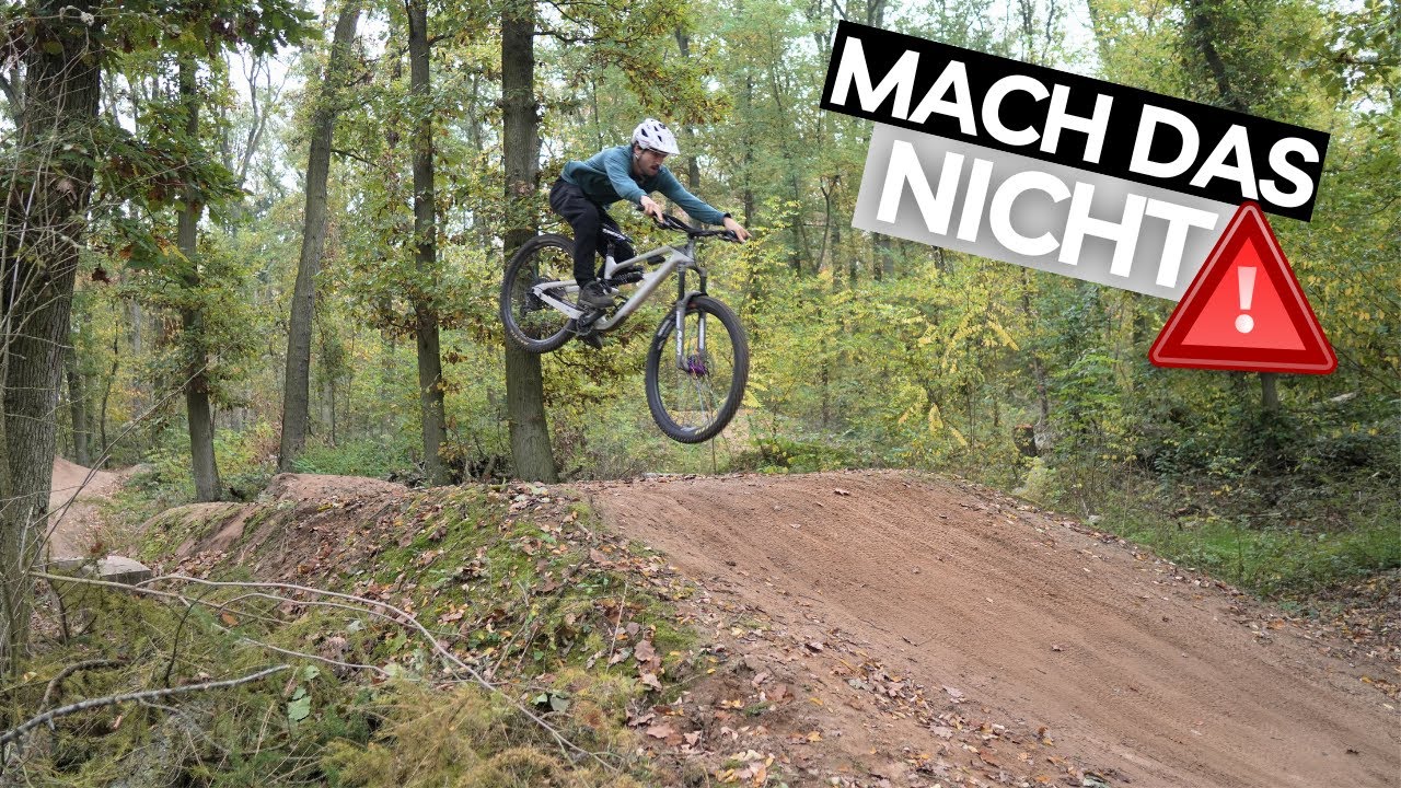 Diese MTB SPRUNG FEHLER enden meistens im KRANKENHAUS!