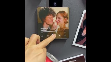 Personalized music fridge magnet