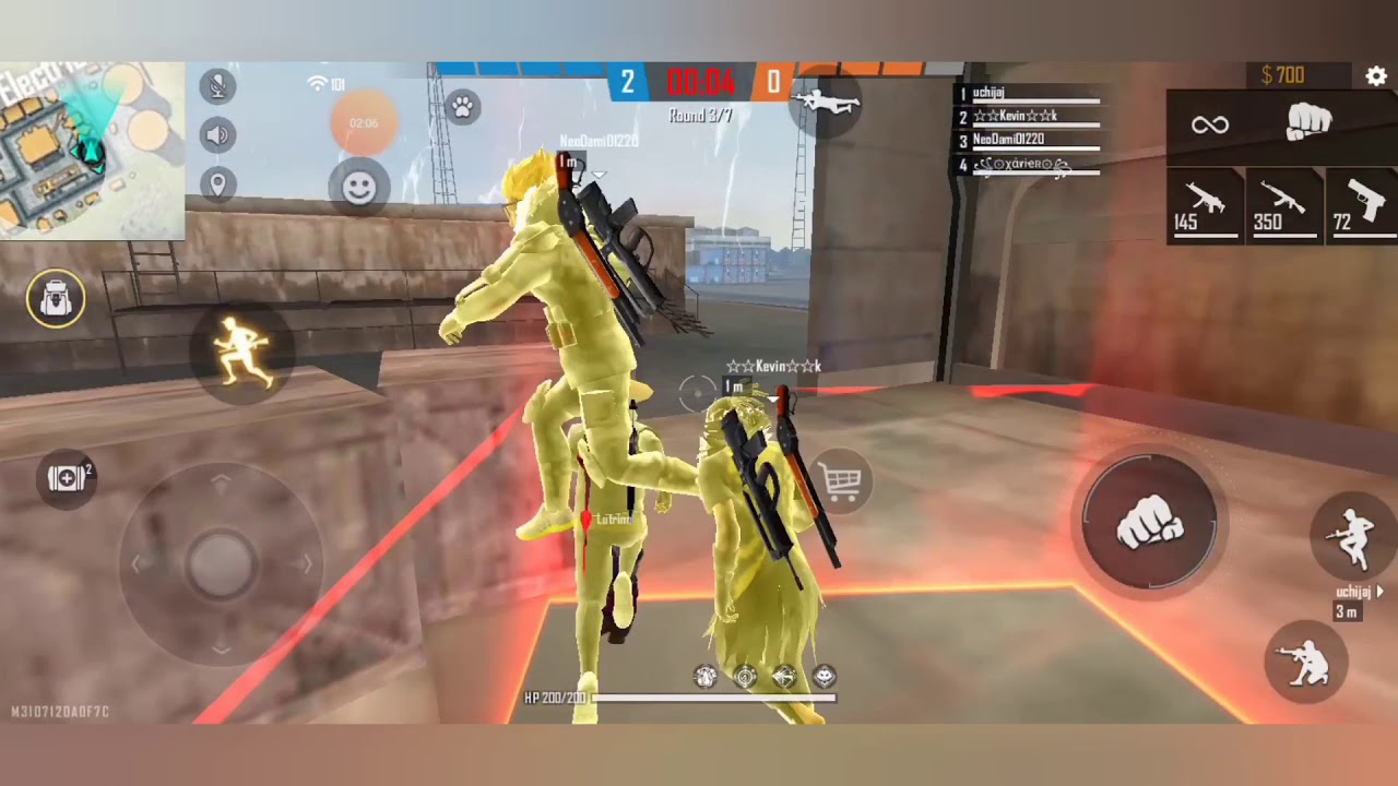 Jugando unas partidas de free fire completas en duelo de escuadra YouTube