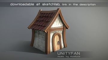 #543 tiny house, downloadable at sketchfab