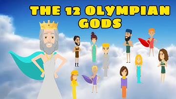 THE 12 OLYMPIAN GODS - GREEK MYTHOLOGY - Educational video for kids - Tolito TV