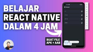 Belajar React Native dalam 4 Jam untuk Pemula
