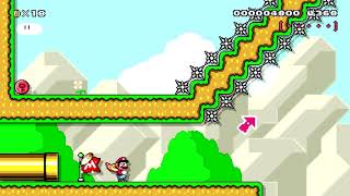 Super Mario Maker 2 Level: Keep Cape (NXS-S7Q-PMF)