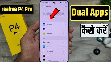 realme p4 pro dual app kaise kare | app cloner 
