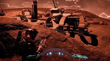 Mass Effect Andromeda Destroying a Mining Camp