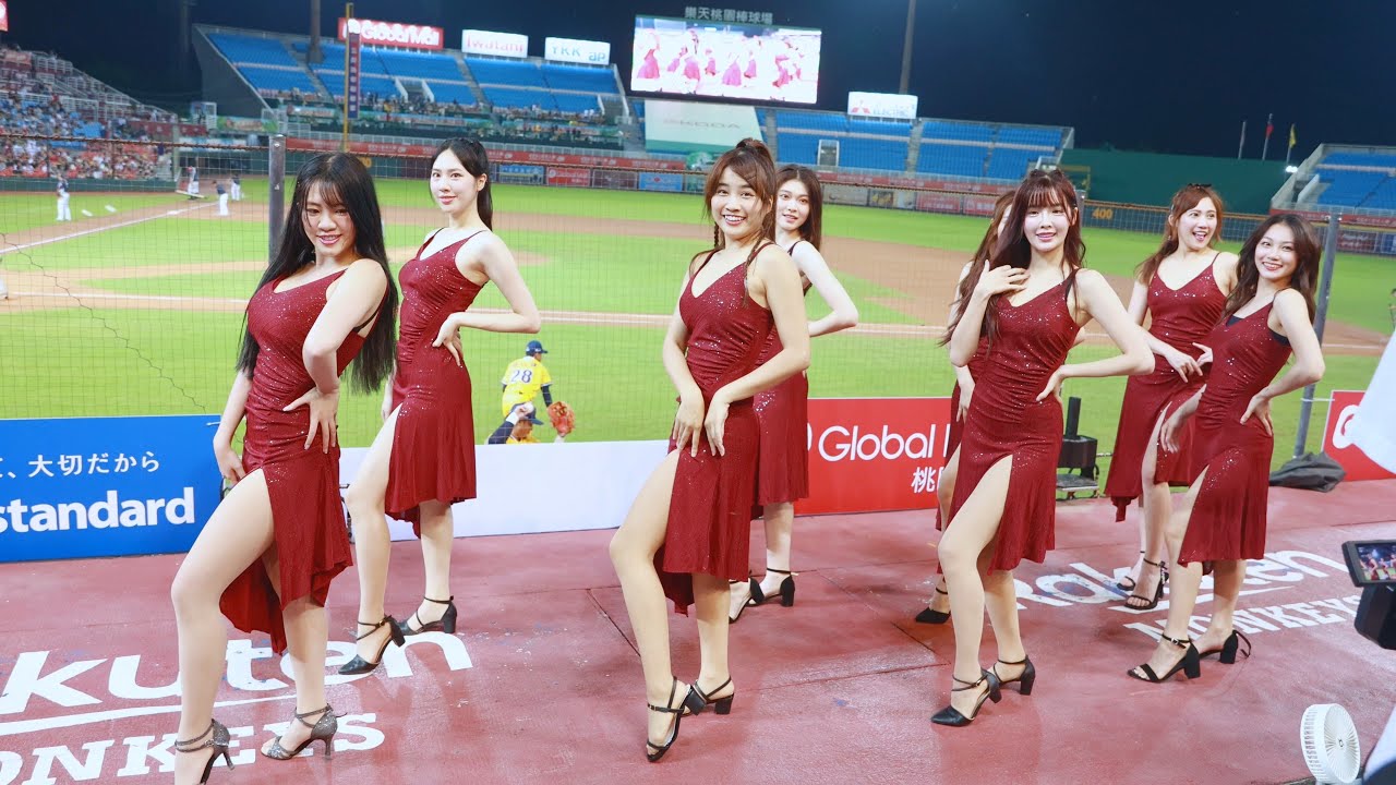 菲菲 熊霓 陳伊 儷軒 李昀 凱莉絲 張語芯 宋宋「響樂趴 中場舞」20230617 Rakuten Girls 樂天女孩