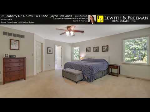 95 Teaberry Dr, Drums, PA home video tour