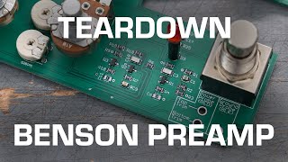 Benson Preamp Teardown! See what's inside!