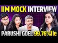 IIM Mock Interview of 99.76%iler 🔥 Brutal GDPI Round Exposed || CAT GDPI