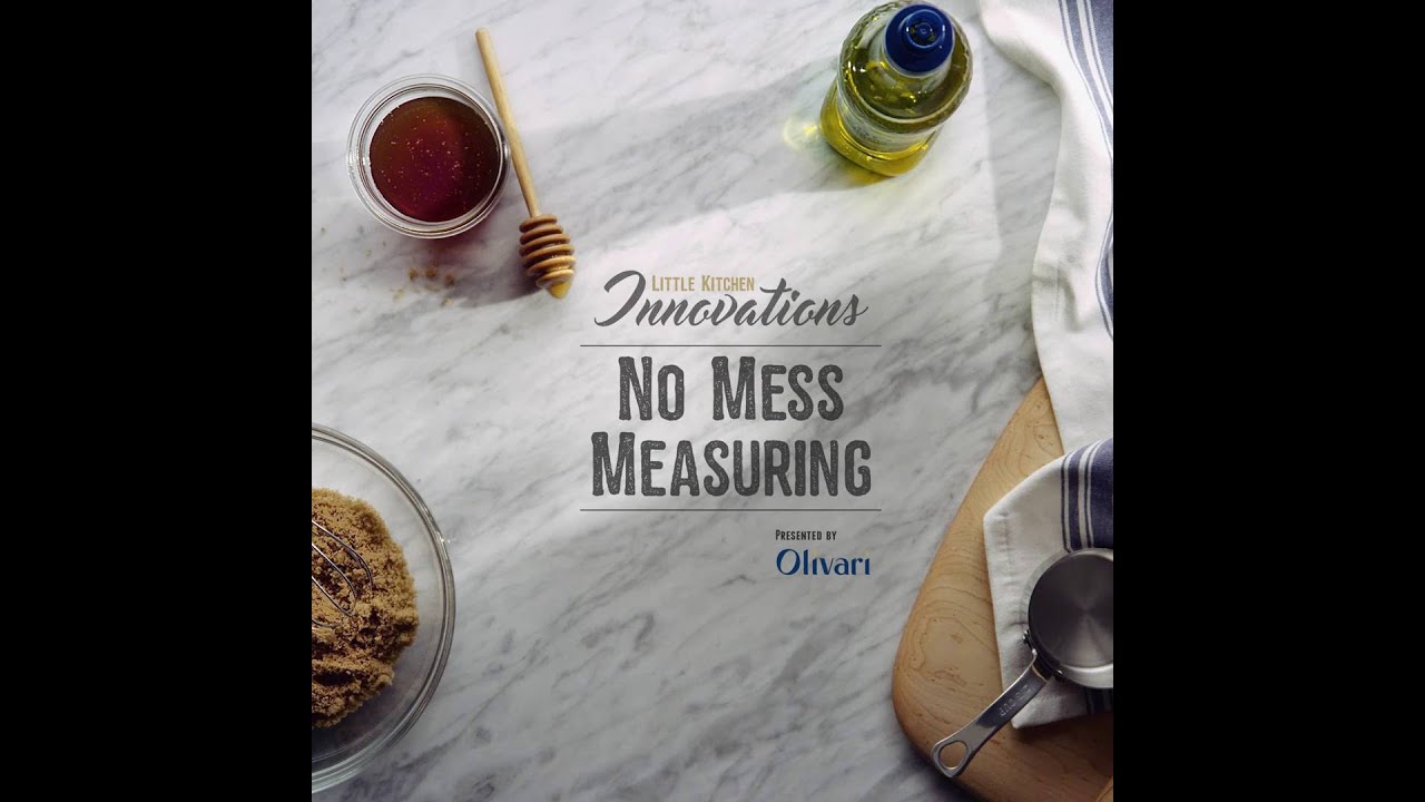 Olivari Little Kitchen Innovations: No Mess Measuring