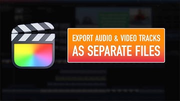 Export Separate Track Files in Final Cut Pro [AUDIO, VIDEO, TITLE & GRAPHIC FILE EXPORTS]