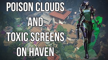 Viper - Defending side - poison clouds and toxic screens on Haven 2021