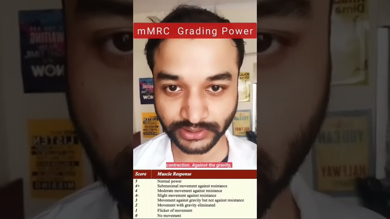 MMRC Grading Power Neurological Examination YouTube MMRC Grading Power Neurological Examination YouTube