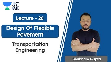 Design Of Flexible Pavement | Transportation Engineering | GATE CIVIL | Shubham Gupta
