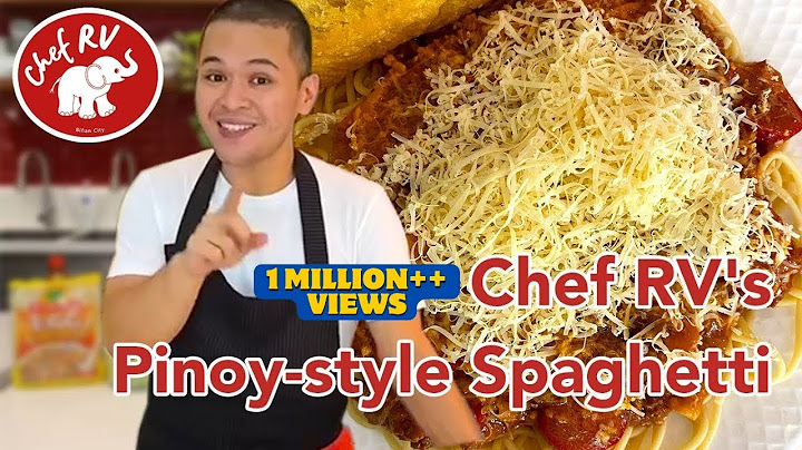 Pinoy-style Spaghetti