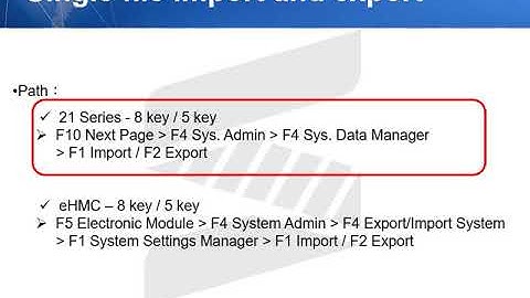 Ladder Diagram: Installation & Backup method