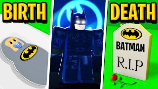 Birth To Death of BATMAN in Roblox BROOKHAVEN RP!!
