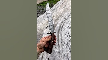 Just blade with a brass guard stuff in a antler ..