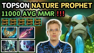 🔥 TOPSON NATURE PROPHET Midlane Highlights 7.35d 🔥 Right Click Damage + Teleport Play - Dota 2