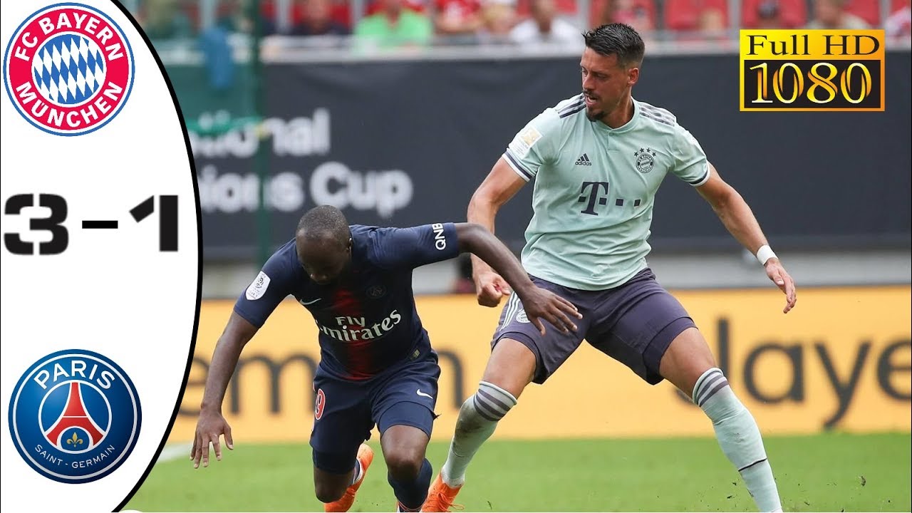 Bayern Munich vs PSG 21/07/18 Match International Champions Cup/31