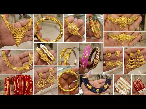 700 Milligram Theke PartyWear Gold Earring Jhumka Kanbala Sakha Pola Noa Bala Choker Necklace Design