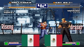 FT5 @kof2003: Riseng (MX) vs draser (MX) [King of Fighters 2003 Fightcade] Apr 29