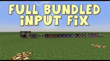 Minecraft 1.6.4 ( ComputerCraft 1.63) - Full Bundled Input Fix / workaround
