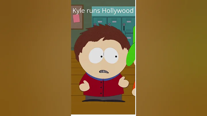 Kyle runs Hollywood! #shorts #southpark #kyle