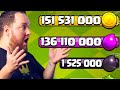 Spending Over 280 Million Loot From the Season Bank! - Clash of Clans