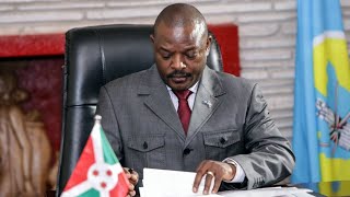 Burundi : Pierre Nkurunziza promet de ne pas briguer un autre mandat présidentiel