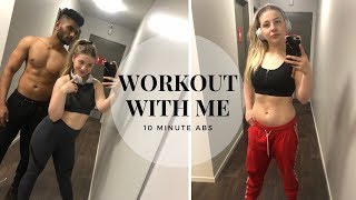 Workout With Me II My Favorite Ab Exercises II 10 Minute Abs