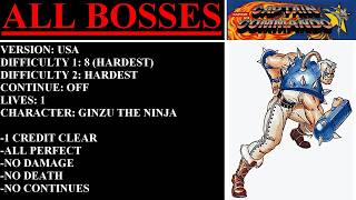 Captain Commando [USA] (Arcade) - (All Bosses | Hardest)