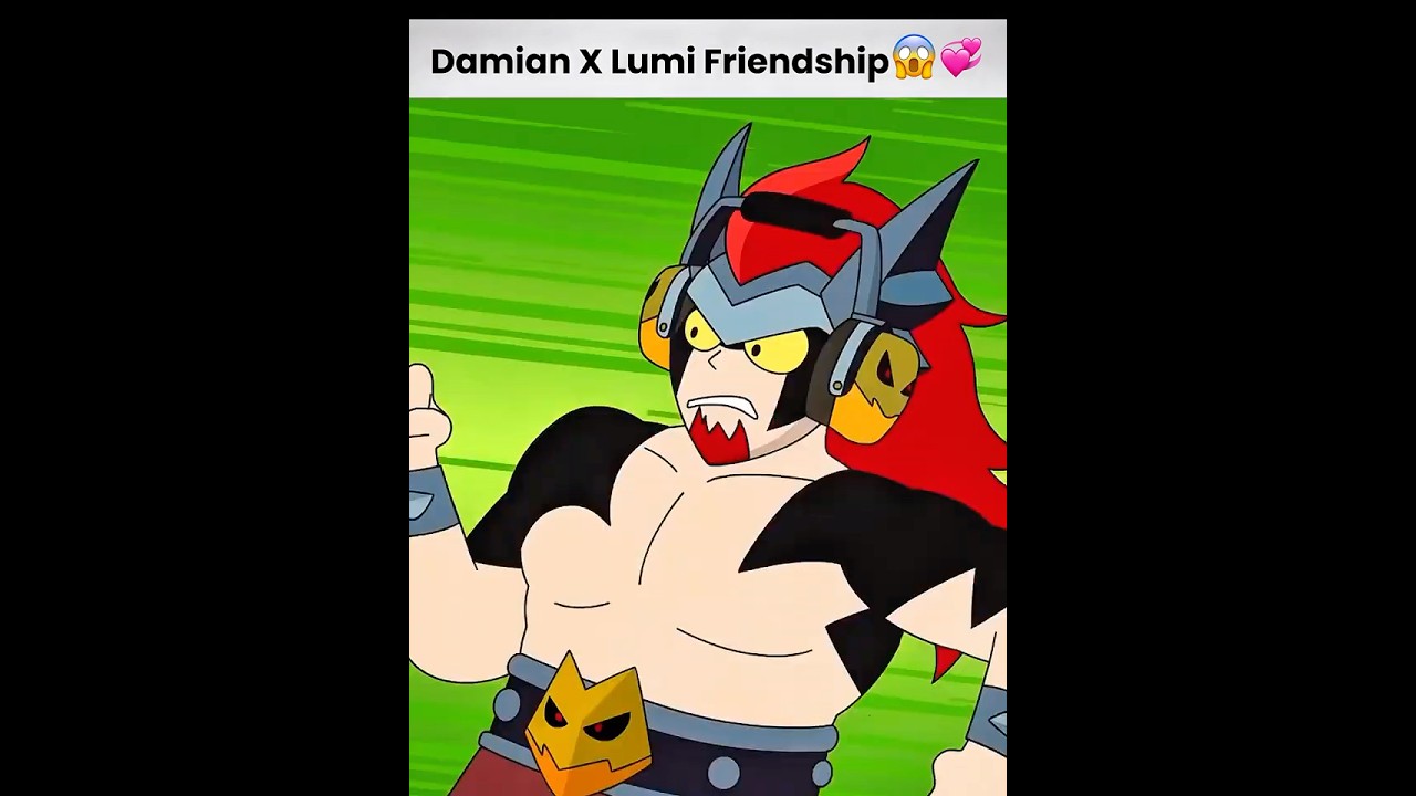 Damian X Lumi Best Friendship😳❤️ #brawlstars #damian #brawlstarsgame