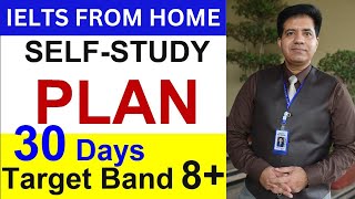 IELTS 2024: 30 DAYS SELF-STUDY PLAN FOR TARGET BAND 8 BY ASAD YAQUB