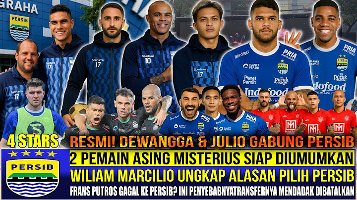 🚨DEWANGGA & JULIO RESMI GABUNG PERSIB‼️2 ASING LAGI OTW, WILIAM CURHAT, PUTROS RESMI BATAL MASUK🔥TOP