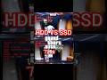 GTA 5 - SSD Vs HDD Performance Test #gta5 #shorts