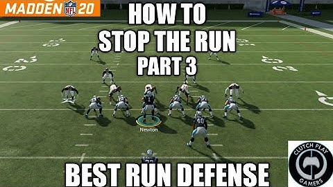 Madden 20: Best Run Defense(How to Stop The Run)
