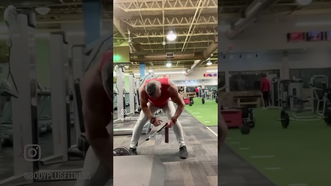 TRY BENT OVER CABLE REAR DELTS FOR BETTER DELT ENGAGEMENT #shoulderworkout #shoulder #exercise #fit