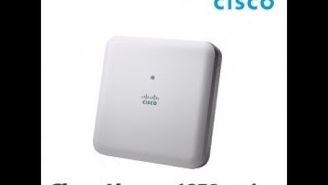 ‏Unboxing and install Router Cisco Aironet 1850 series Air-Ap1832i-E-K9 #cisco