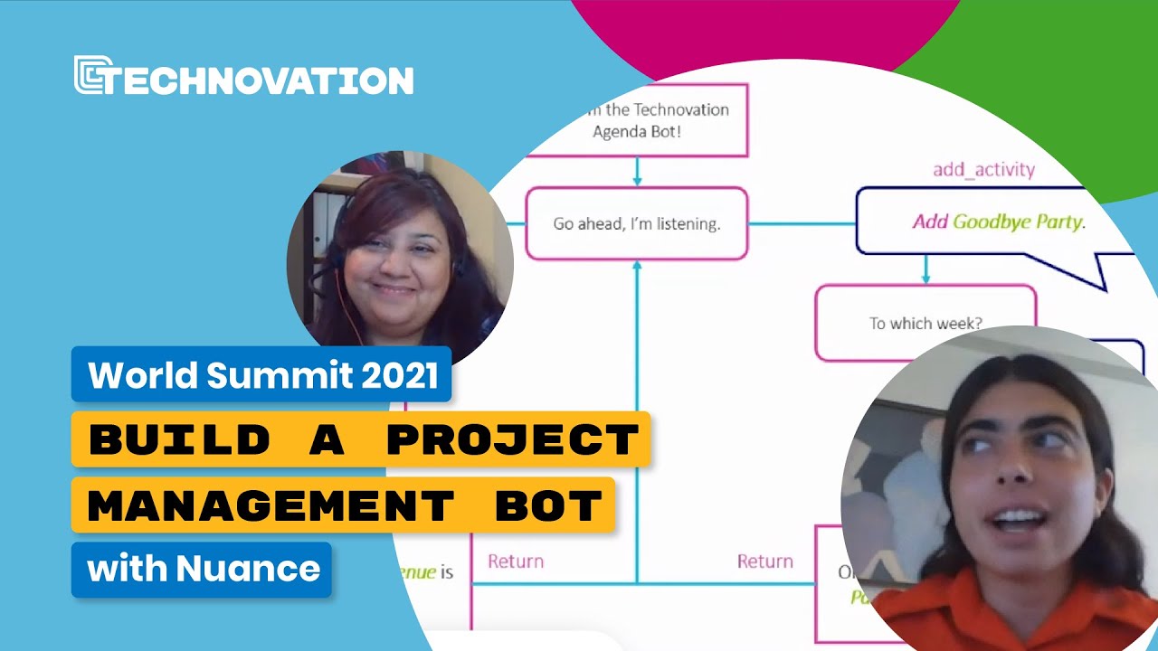 Build a Project Management Bot with Nuance | #Technovation - YouTube
