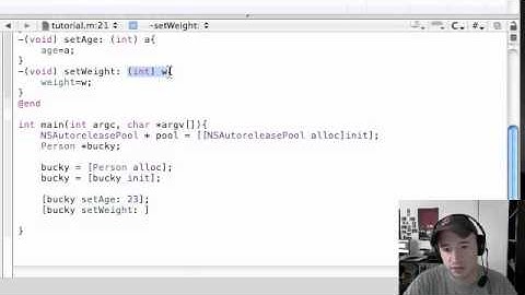 Objective C Programming Tutorial   6   Creating an Object   YouTube