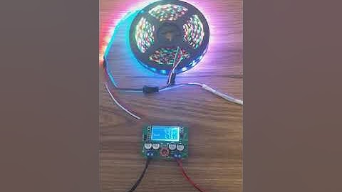 WS2812B Şerit led 5 metre 300 led çektigi amper deyeri.