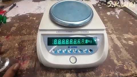 How To Calibrate? Contech Precision Balance || #Weight Setting #Calibration #Contech