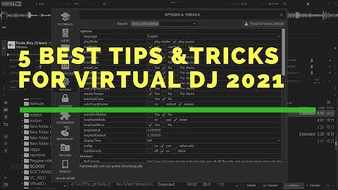 5 BEST TIPS & TRICKS FOR VIRTUAL DJ 2021