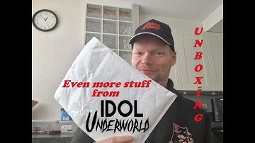 Even more stuff from Idol Underworld | Unboxing
