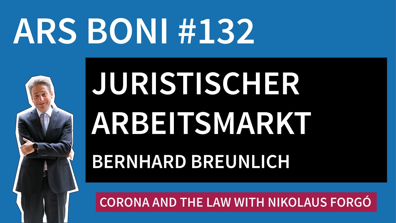 Update Ars Boni Episode 132 - Juristischer Arbeitsmarkt in Zeiten von Covid-19