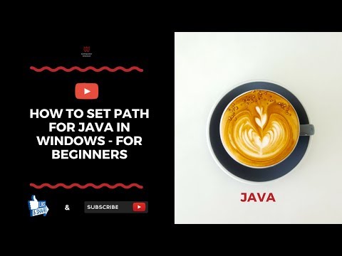 How To Set Path For Java in Windows - For Beginners [Step - By - Step]